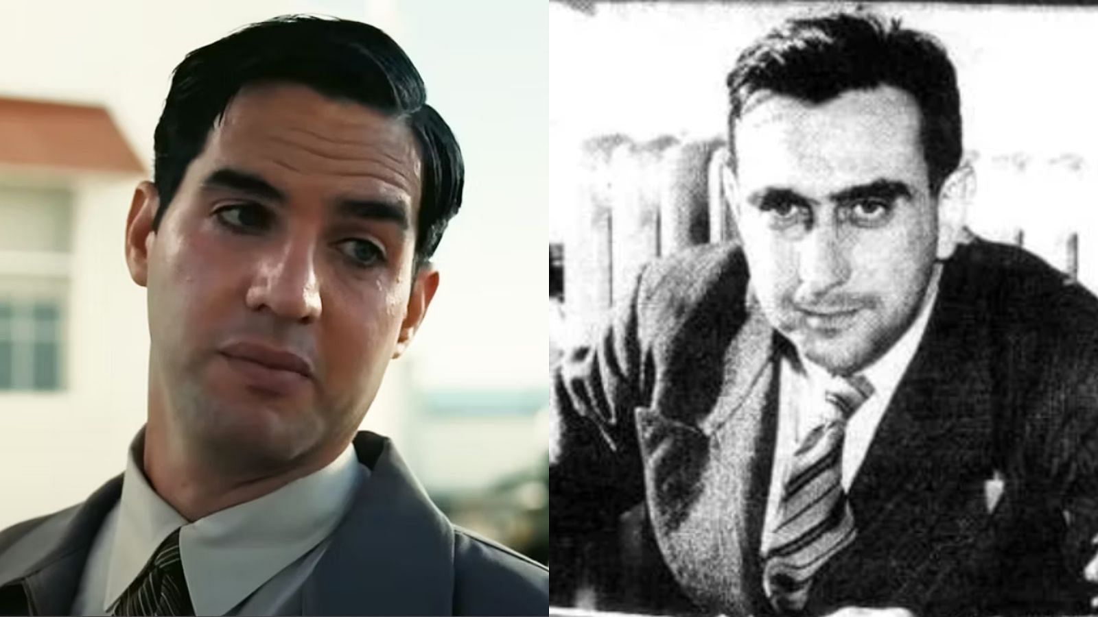 Benny Safdie plays Edward Teller in Oppenheimer (Images via YouTube)