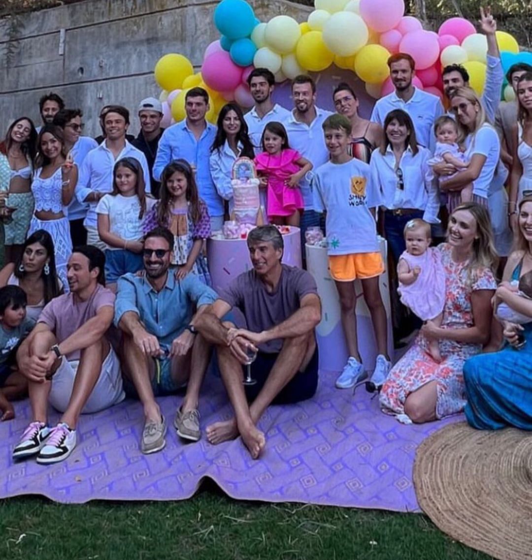 Daniil Medvedev And Family Attend Max Verstappen'S Stepdaughter Penelope'S  Birthday Party; Parents Kelly Piquet And Daniil Kvyat Celebrate