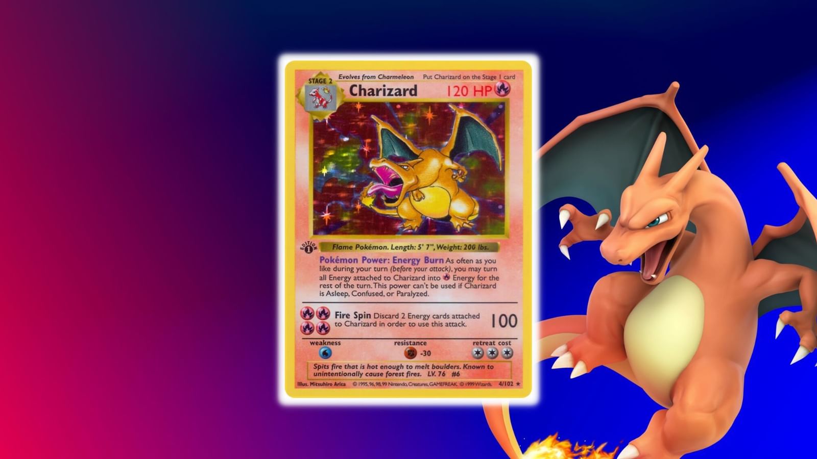 10 most famous Charizard cards in Pokemon TCG of all time
