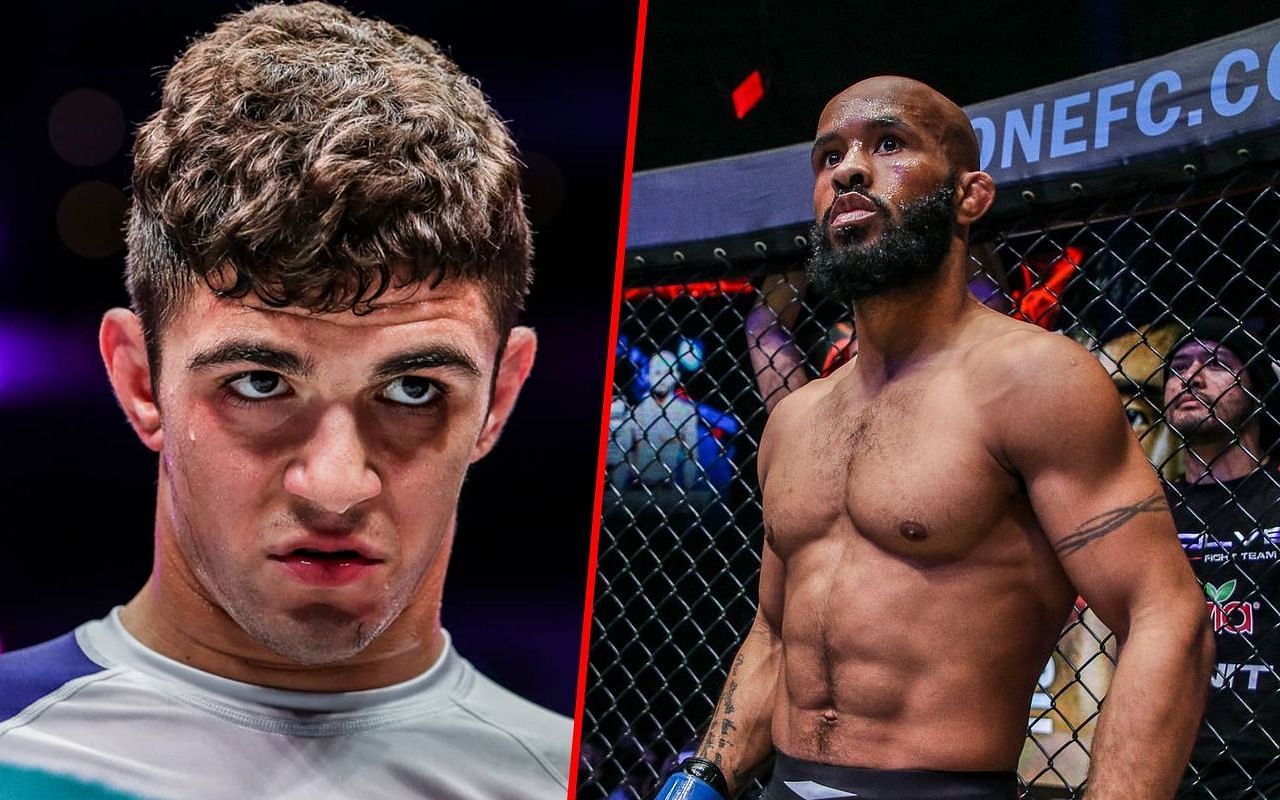 Mikey Musumeci (left) and Demetrious Johnson (right).