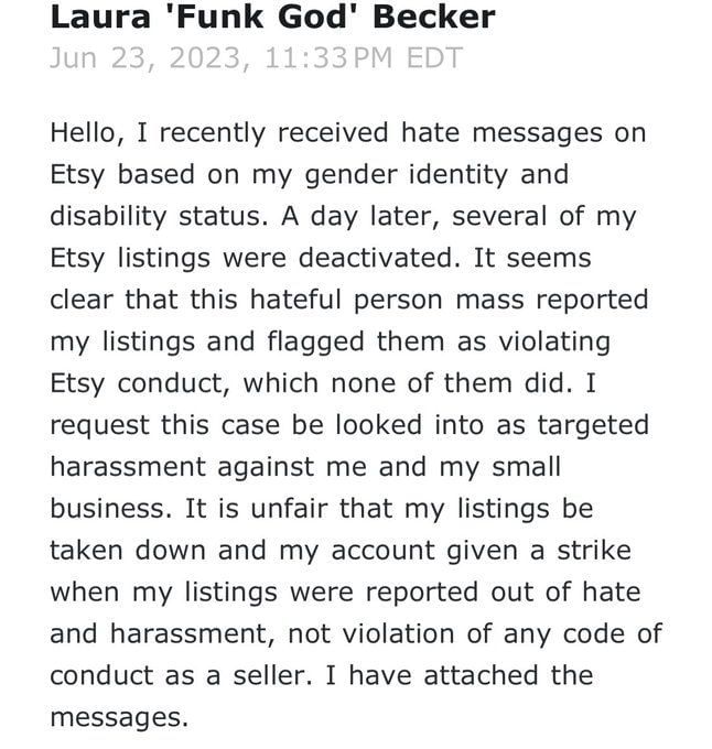 Why is boycott Etsy trending? Detransitioning merchandise controversy