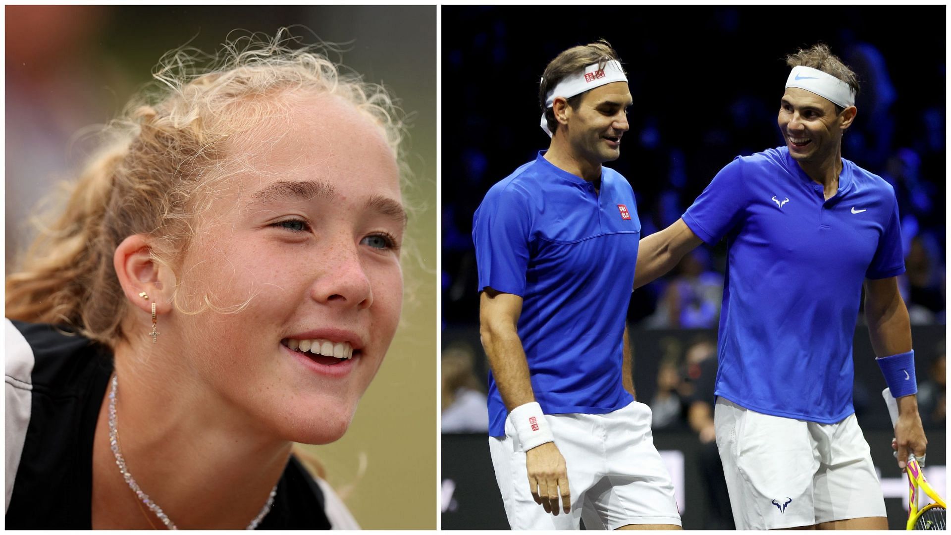 Mirra Andreeva grew up as a fan of Roger Federer and was impressed by Rafael Nadal