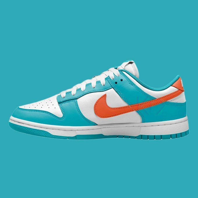 Miami Dolphins: Nike Dunk Low Miami Dolphins shoes: Where to get