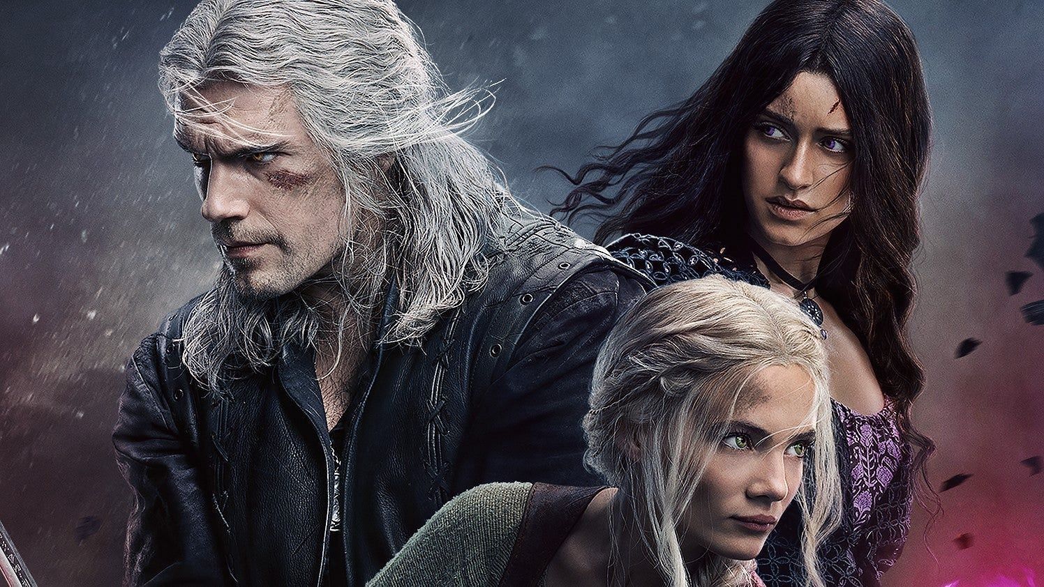 Geralt, Ciri and Yennefer (Image via Netflix)