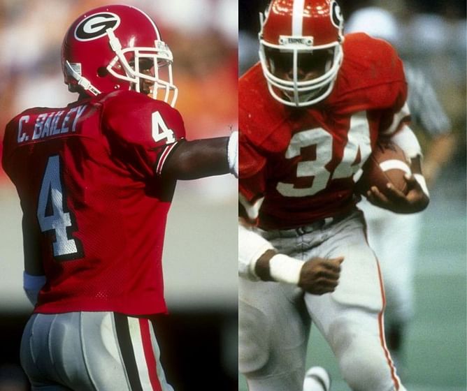 Georgia Football's Mount Rushmore: Herschel Walker, Champ Bailey, and more