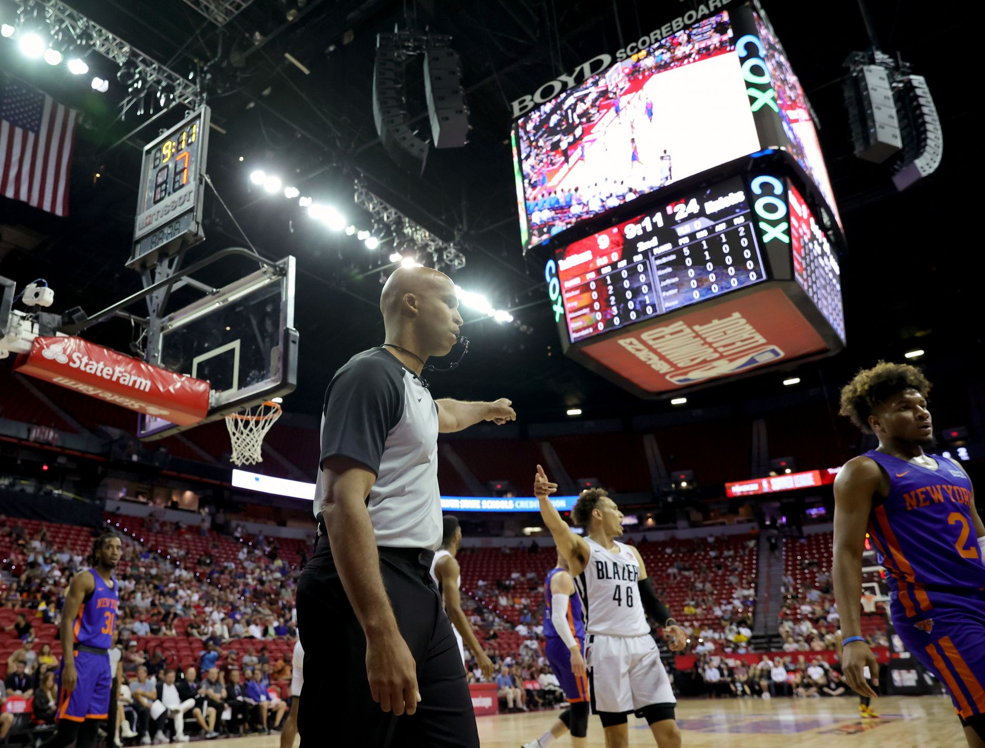 2022 NBA Summer League - New York Knicks v Portland Trail Blazers