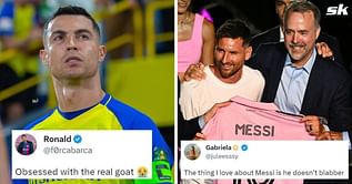 “Obsessed with the real GOAT”, "Messi doesn’t blabber" – Fans blast Cristiano Ronaldo for comments on MLS