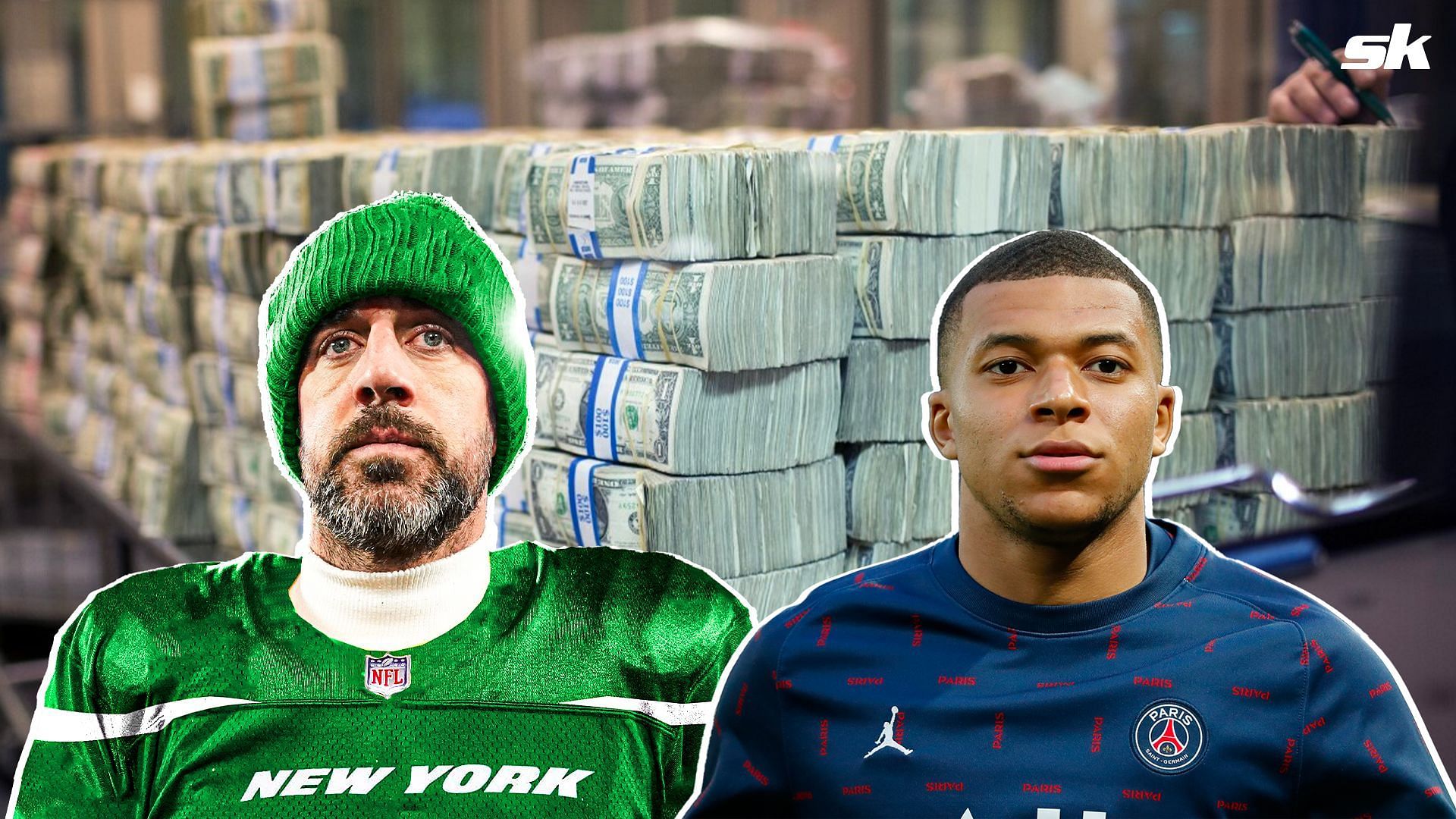 Craig Carton draws similarities between Aaron Rodgers and Kylian Mbappe following Jets QB&rsquo;s $100M contract restructure