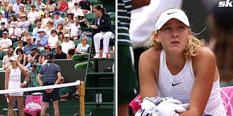 "Do you understand what you are doing?" - Mirra Andreeva given controversial point penalty for racquet smash, snubs chair umpire after Wimbledon loss