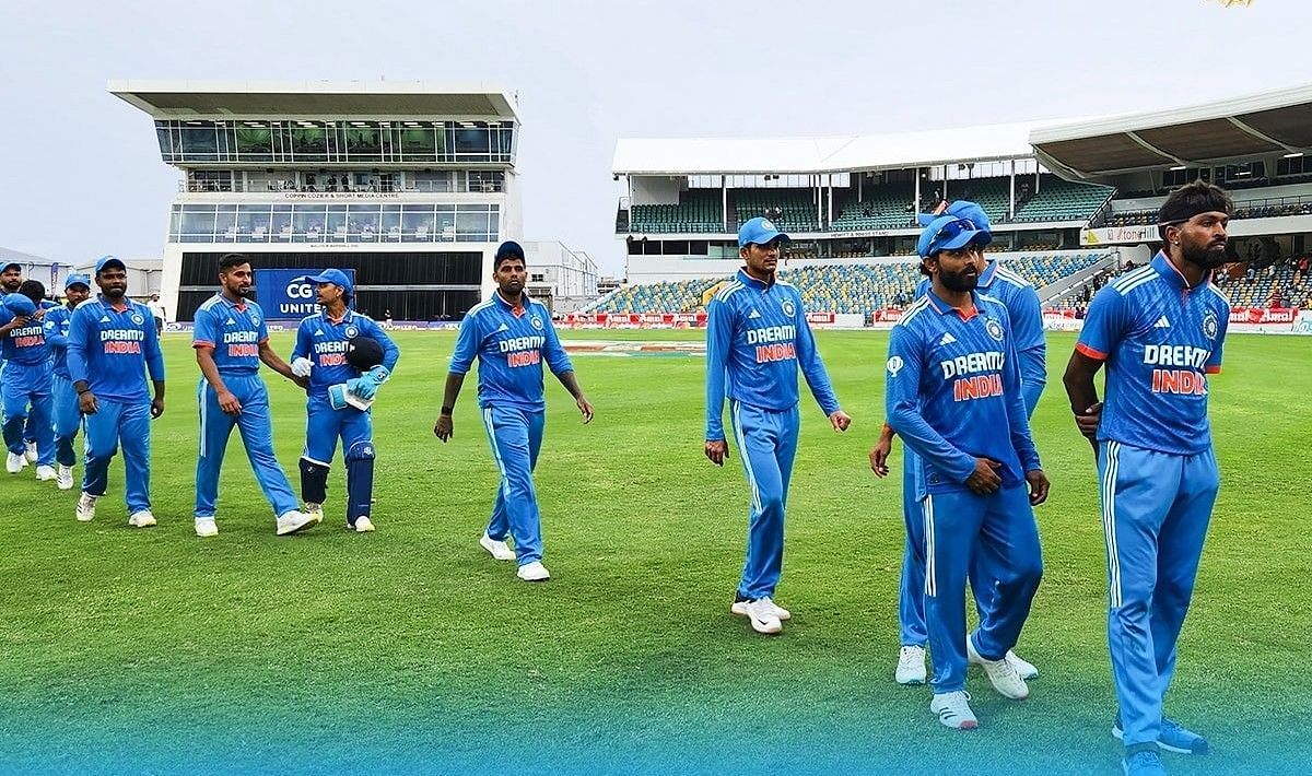 भारतीय टीम ने गंवाया मैच (Photo Courtesy- BCCI)