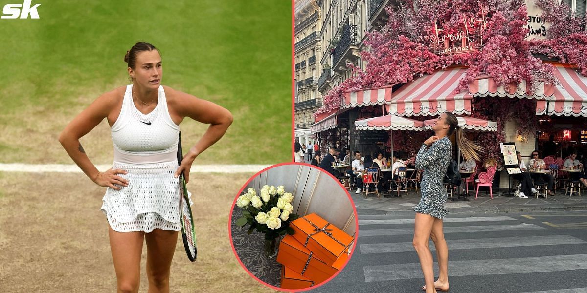 Aryna Sabalenka treats herself to some shopping after Wimbledon SF heartbreak