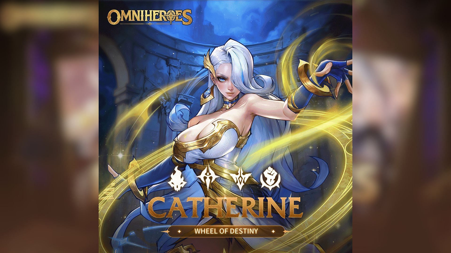 Legendary Hero Wheel of Destiny - Catherine in Omniheroes. (Image via Omnidream)