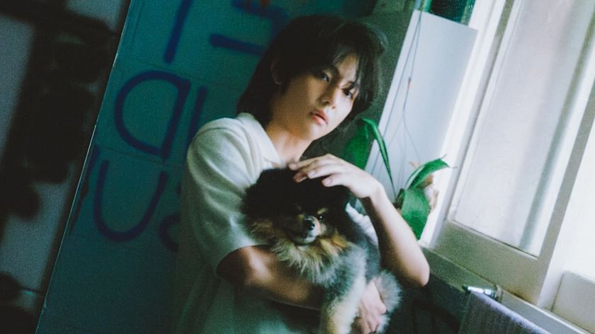 V of BTS and Yeontan give artistic touch in the cozy 'Rainy Days