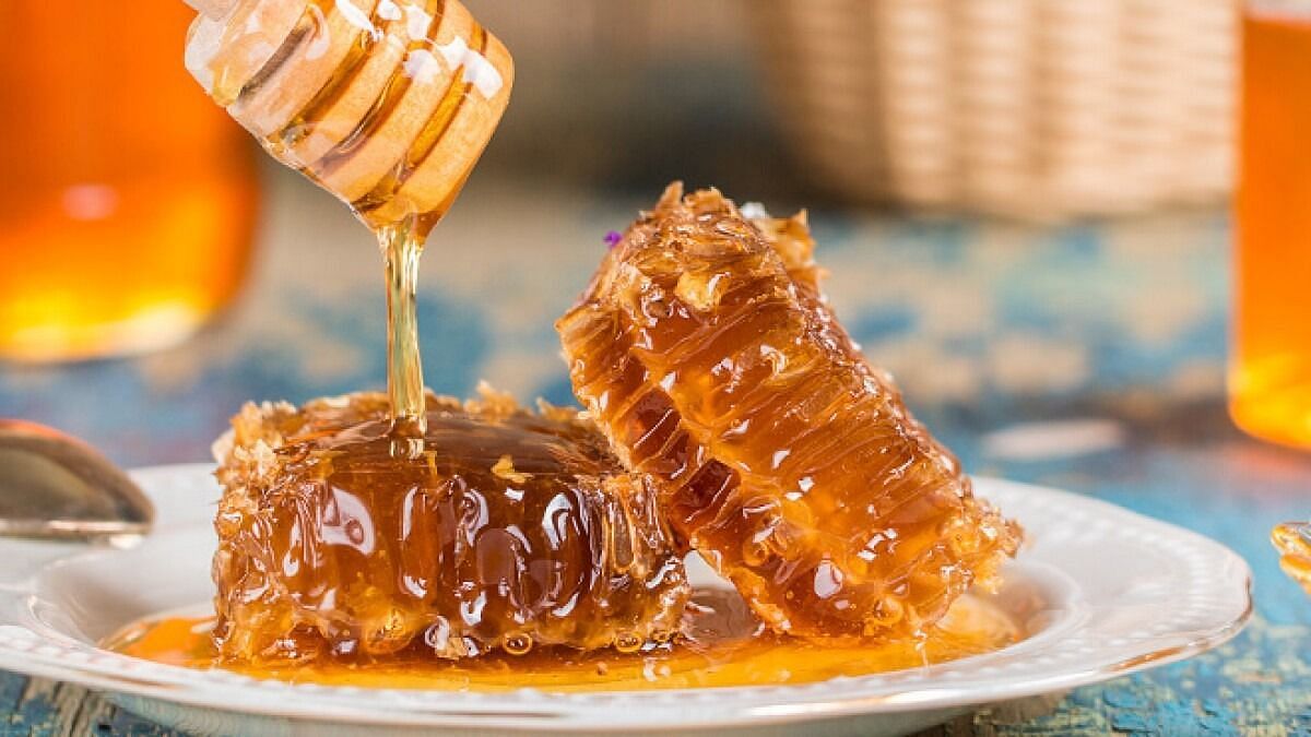 Honey in different types of sugars (Image via Getty Images)