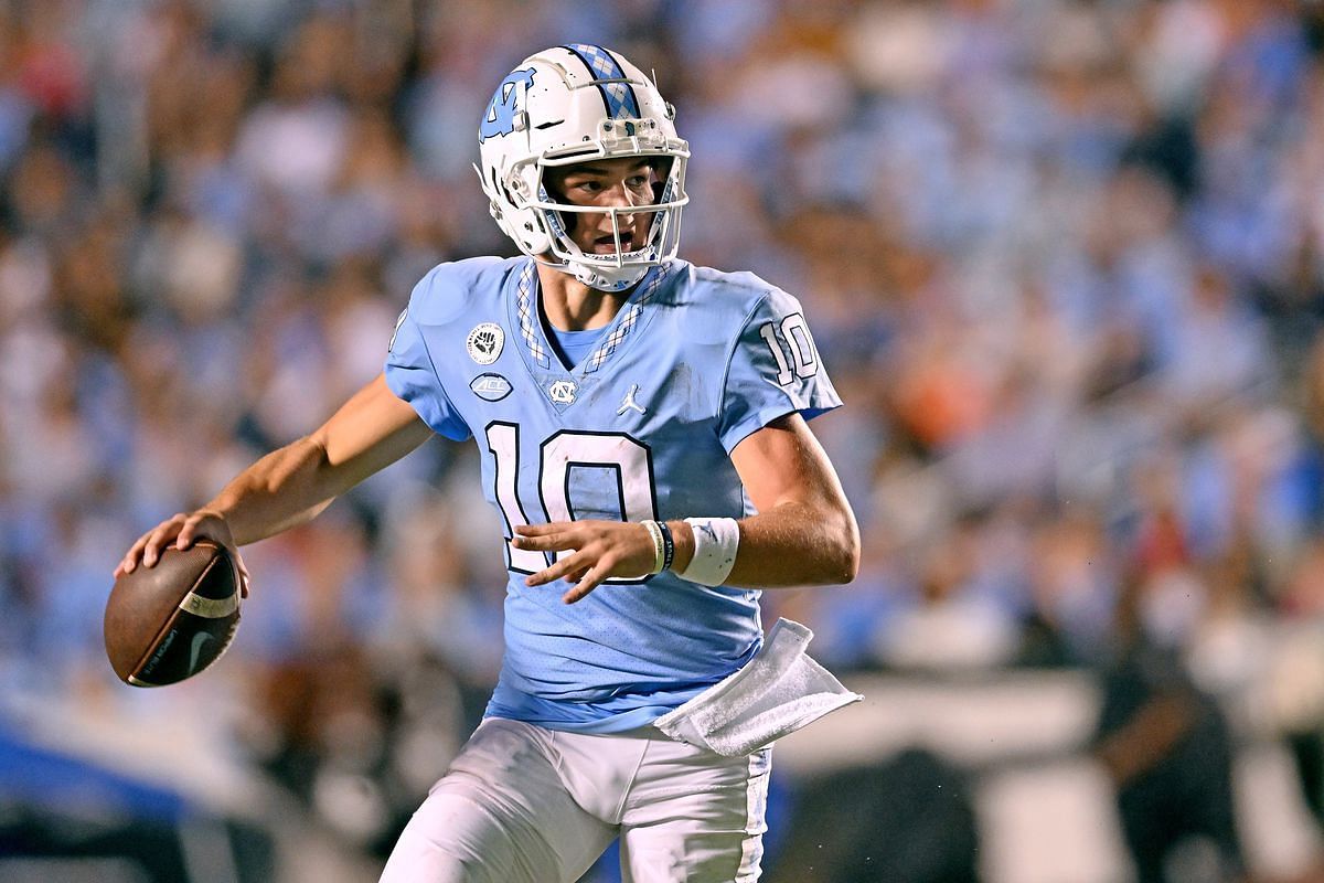 Drake Maye, UNC QB