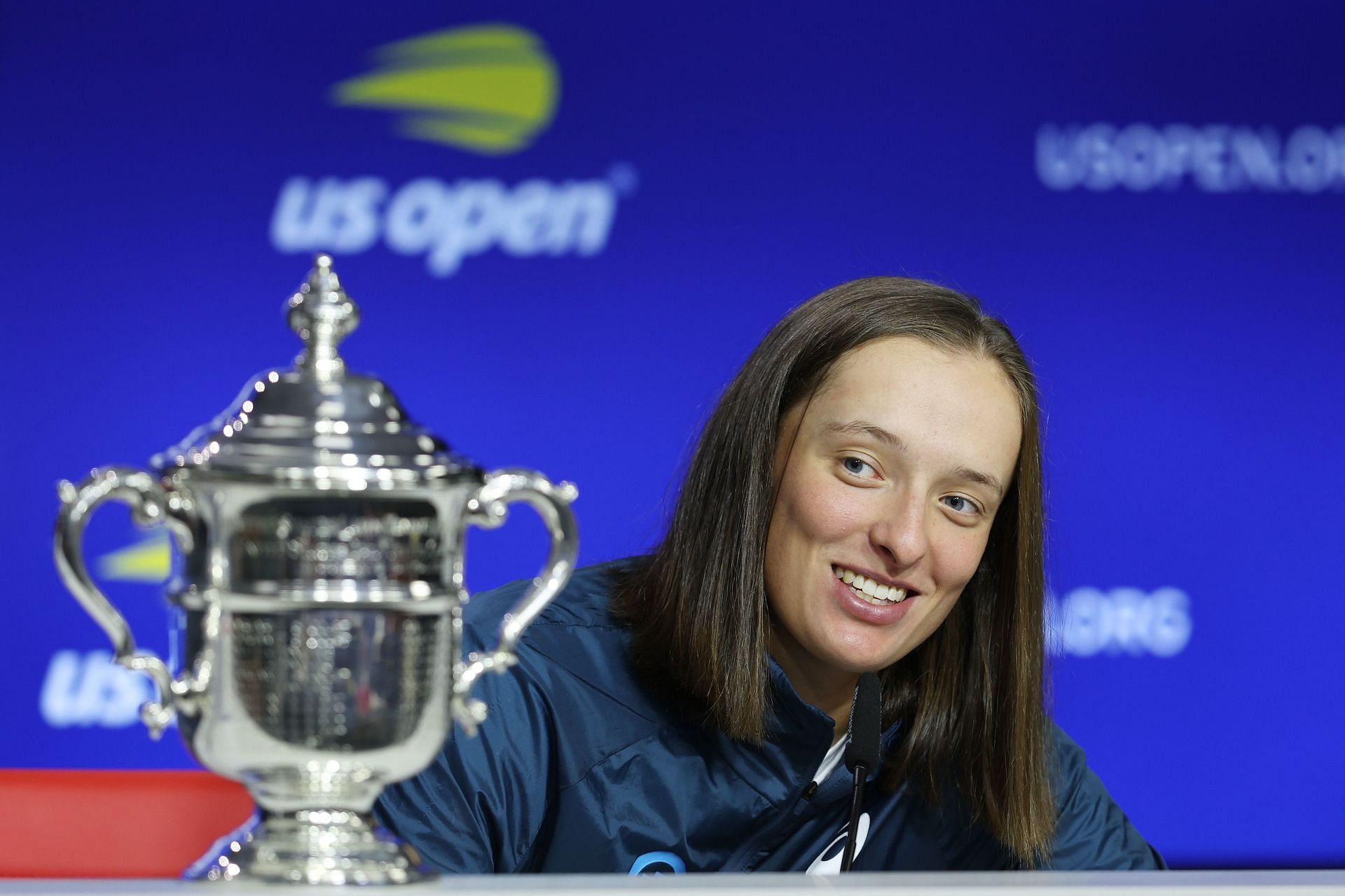 Iga Swiatek witht he 2022 US Open.