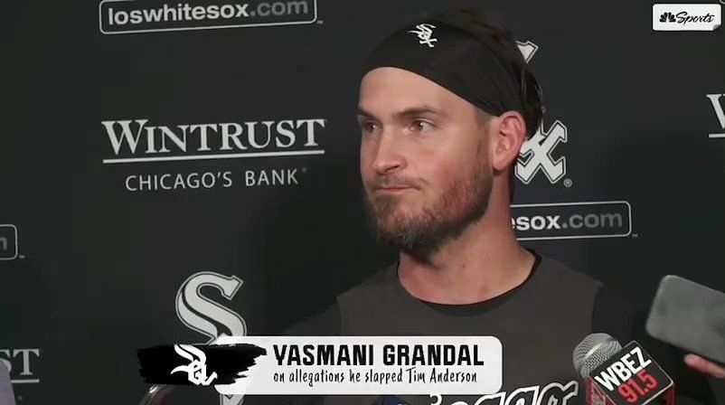 Rumor Has It Tim Anderson And Yasmani Grandal Got Into A Physical