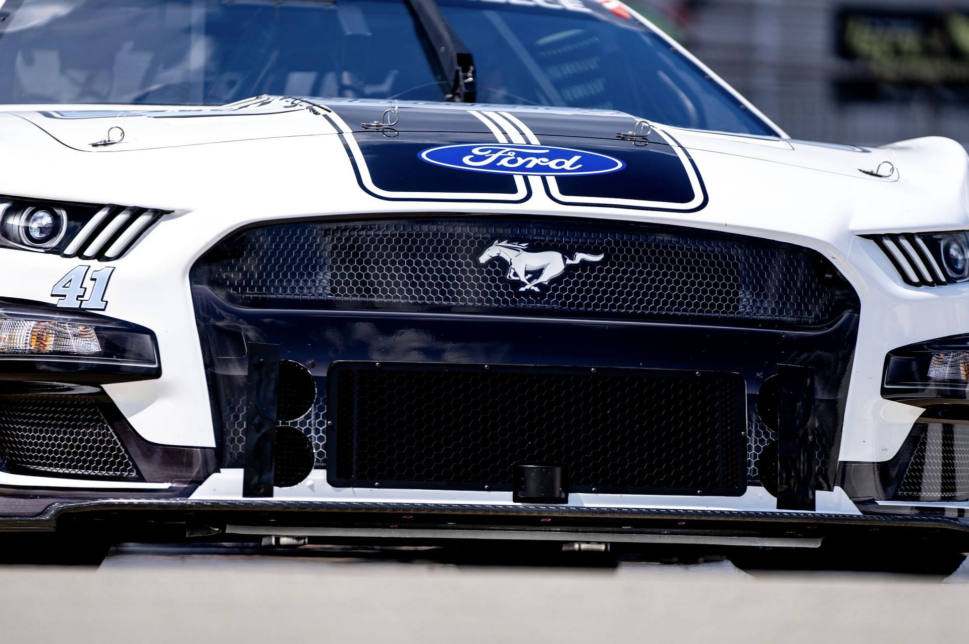 The #41 Ford Mustang driven by Ryan Preece in the 2023 NASCAR Cup Series season. Picture Credit: NASCAR/Reddit