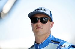 Ryan Preece was “present without being there” via FaceTime for his daughter’s birth as he drove in Michigan’s rain-hit race on Monday