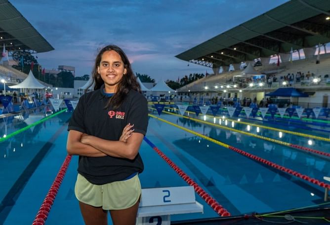 "I was very confident about winning that race" - Suvana Baskar after breaking National Record for 50m backstroke