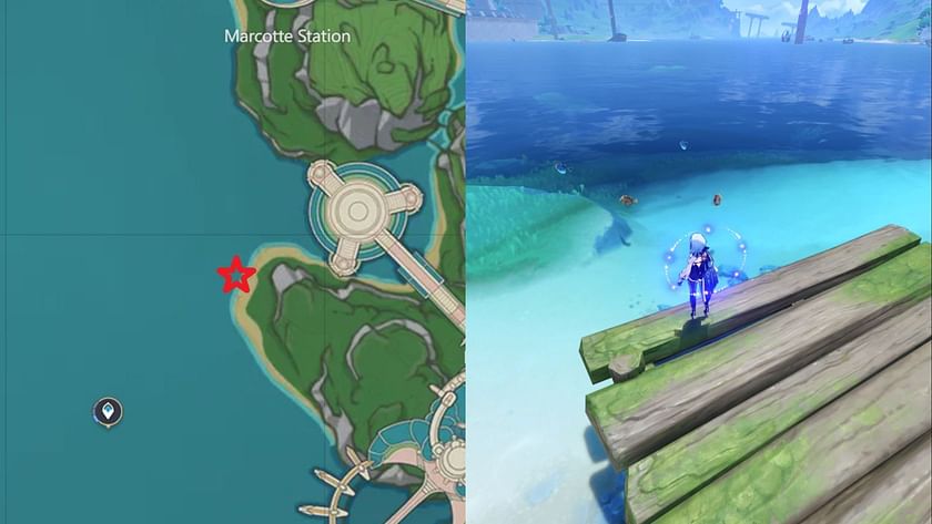 Genshin Impact Fontaine Fishing locations