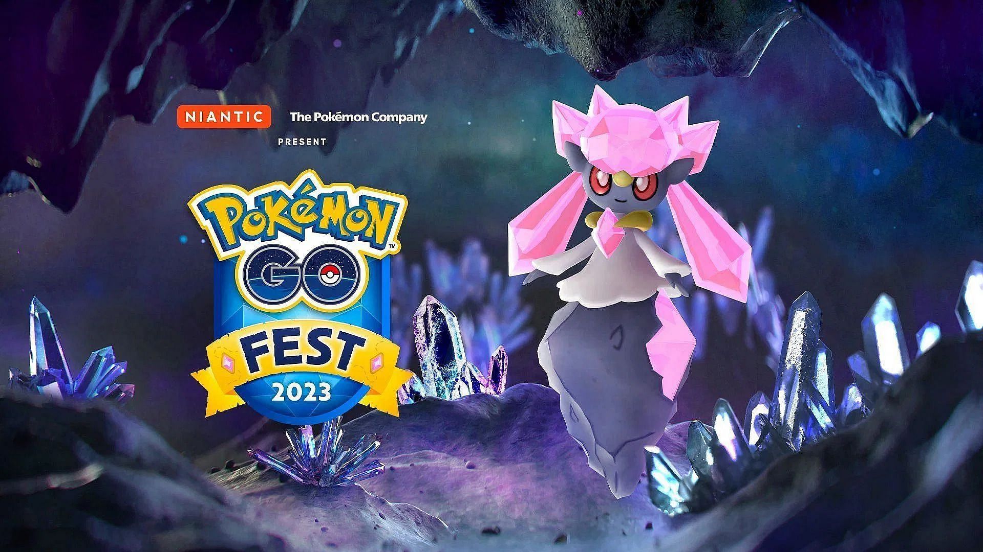 Diancie is here with GO Fest 2023 Global (Image via Pokemon GO)