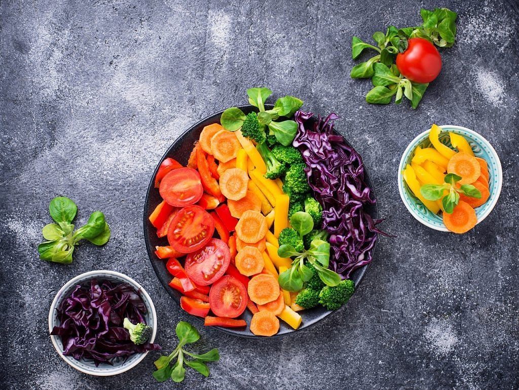 Rainbow diet (Image via Getty Images)