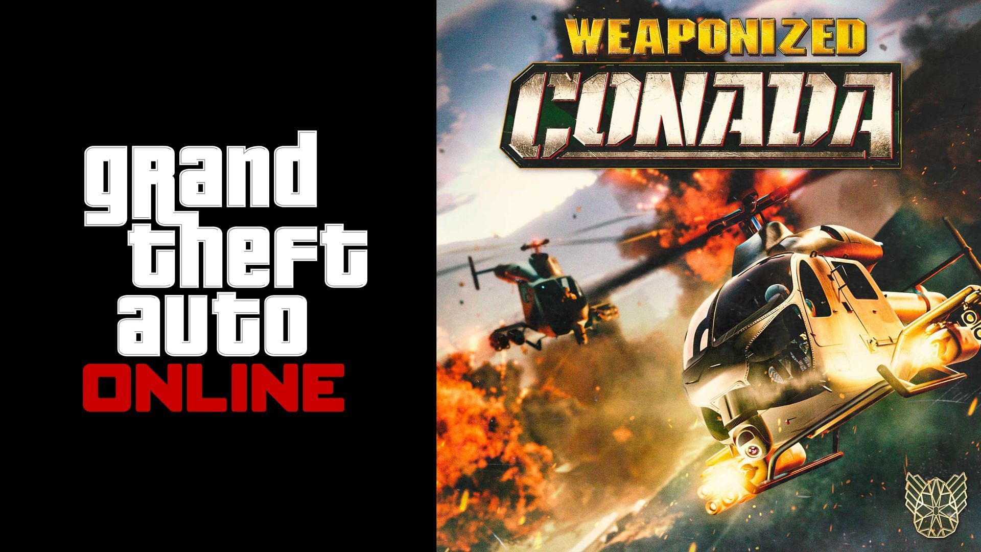 A brief about the Buckingham Weaponized Conada of GTA Online San Andreas Mercenaries DLC drip-feed content released today (Image via Rockstar Games)