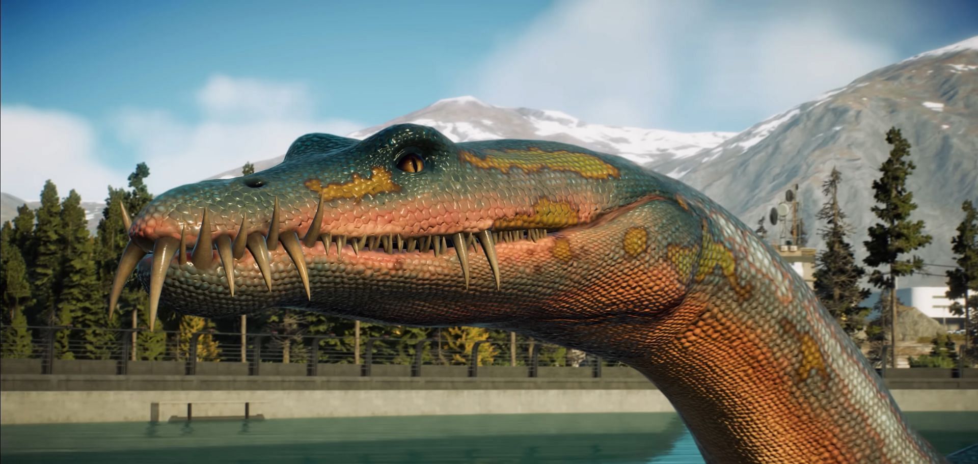 Nothosaurus (Image via Jurassic World Evolution 2)