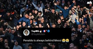 "Messi always leading the way", "Better than Ronaldo" - Fans react as stat depicting UCL's highest group stage goalscorers emerges