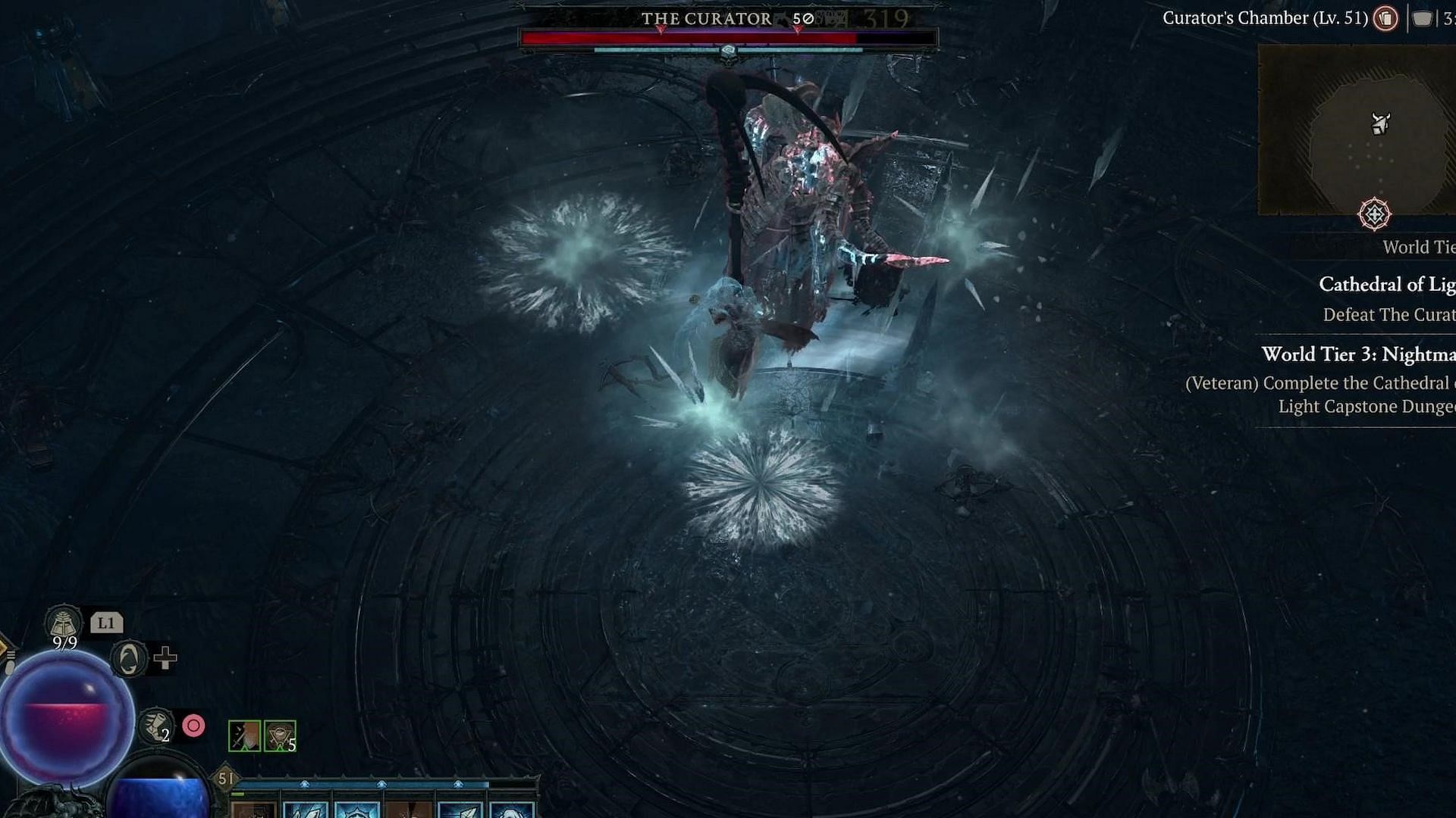Ice Shards build is most effective in this season (Image via Diablo 4)