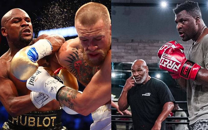Floyd Mayweather vs. Conor McGregor is proof of what Francis Ngannou can do against Tyson Fury, says Mike Tyson - "Why doesn't he have a chance?"