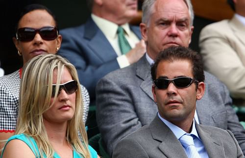 Sampras and Wilson at the 2009 Wimbledon Championships.