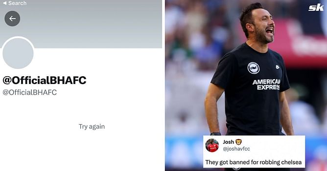“Boehly paid Elon to ban them,” “Suspended for extortion” - Fans react as Brighton’s official X account gets suspended