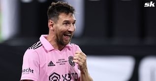 Lionel Messi spotted playing rock paper scissors with son Mateo after Inter Miami's Leagues Cup win, video goes viral