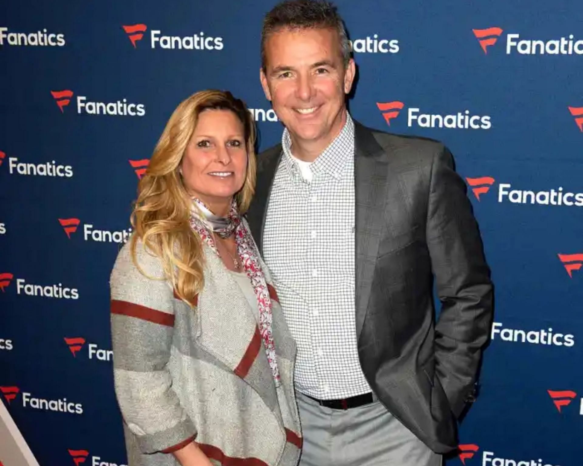 Urban Meyer and his wife Shelley Mather