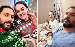 "Sleepless nights have become a lot more joyful" - Yuvraj Singh and Hazel Keech welcome their second child