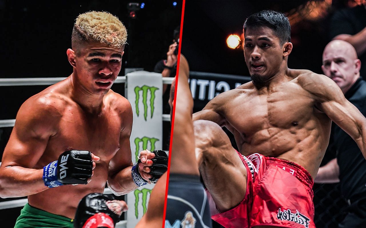 Fabricio Andrade (L) and Stephen Loman (R) | Photo by ONE Championship