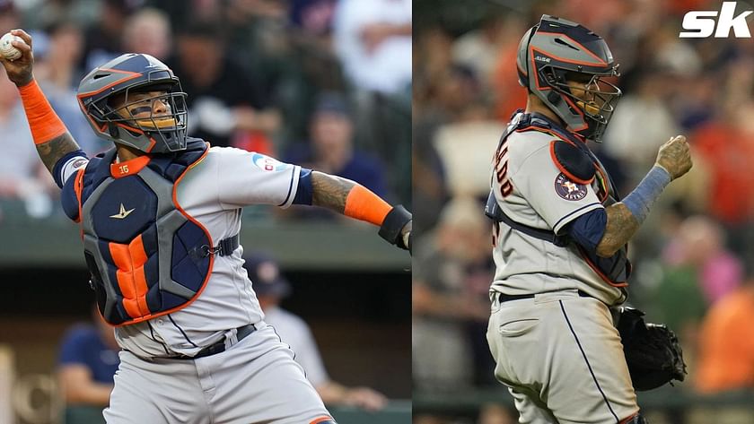 Why is Astros $4,500,000 catcher Martin Maldonado still starting? Backup  Yanier Diaz is outperforming veteran in nearly every category