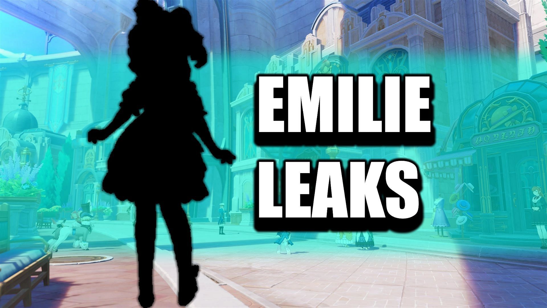 Genshin Impact Emilie Leaks New Fontaine Character Design Voice Line Description And Background