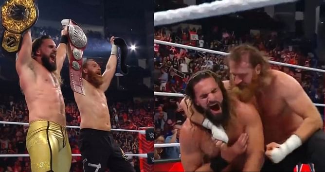 WWE Raw में 2 मौजूदा चैंपियंंस ने मिलकर मचाया जबरदस्त बवाल, मेन इवेंट में फेमस Superstars को दी करारी मात