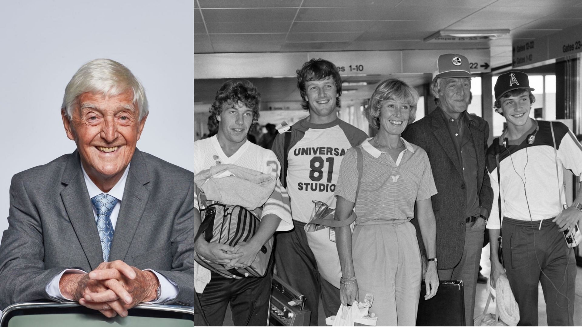 Michael Parkinson has passed away at the age of 88 leaving behind his wife and three kids. (Images via Getty Images)