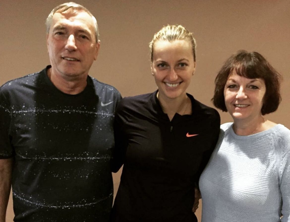 Who are Petra Kvitova’s parents, Jiri Kvitova and Pavla Kvitova?