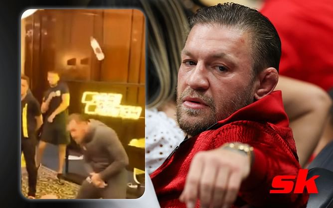 "You think all are cowards?" - When an enraged Dagestani fan attacked Conor McGregor at a presser in Russia