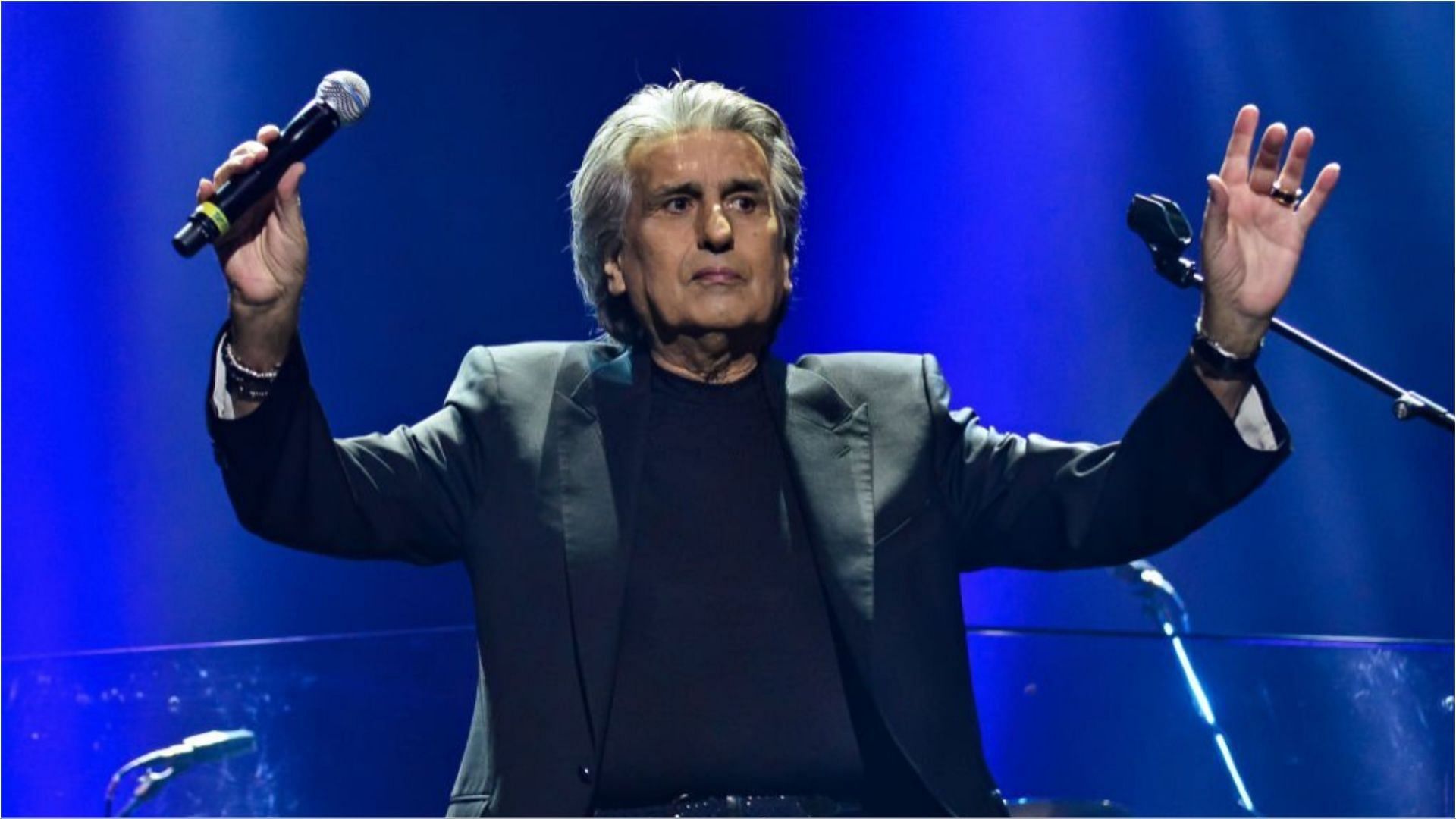 Toto Cutugno recently died at the age of 80 (Image via Alexndr Gusew/Getty Images)