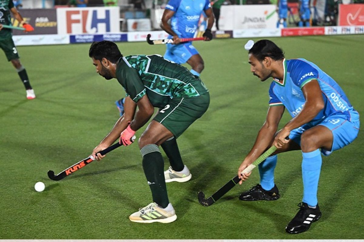 Pakistan defeat India by 5-4 in the World Cup Qualifier (Image: Hockey India)