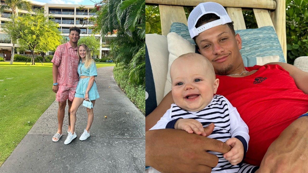 Brittany and Patrick Mahomes spent quality time with their two young children during the offseason.