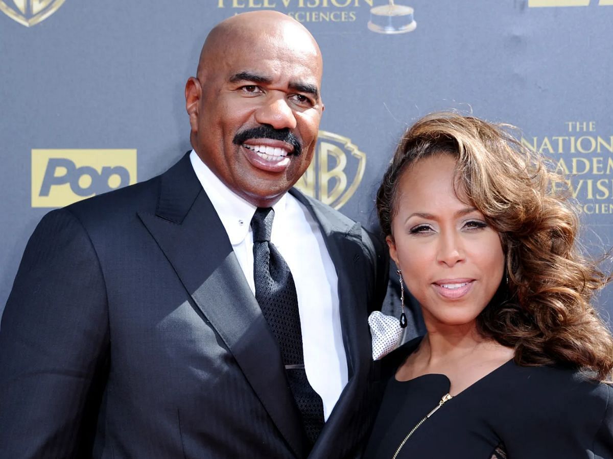 Steve Harvey and Marjorie Bridges (Image via Getty)