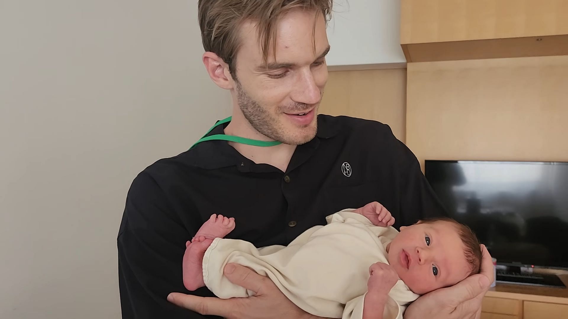 PewDiePie shares his experience of being a father (Image via PewDiePie/YouTube)