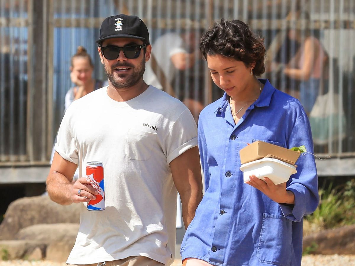 Zac Efron and Vanessa Valladare (Image via Getty)